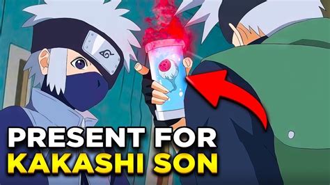 Kakashi Introduces His Son and Gives Him a SHARINGAN and .